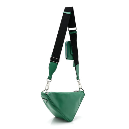 Prada Grace Lux Triangle Shoulder Bag Mango 3 of 8