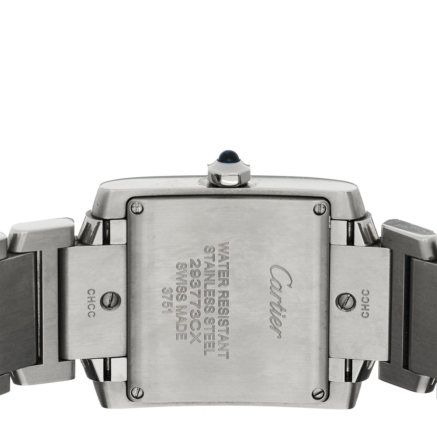 Cartier Stainless Steel 25mm Tank Francaise Quartz Watch 4 of 5