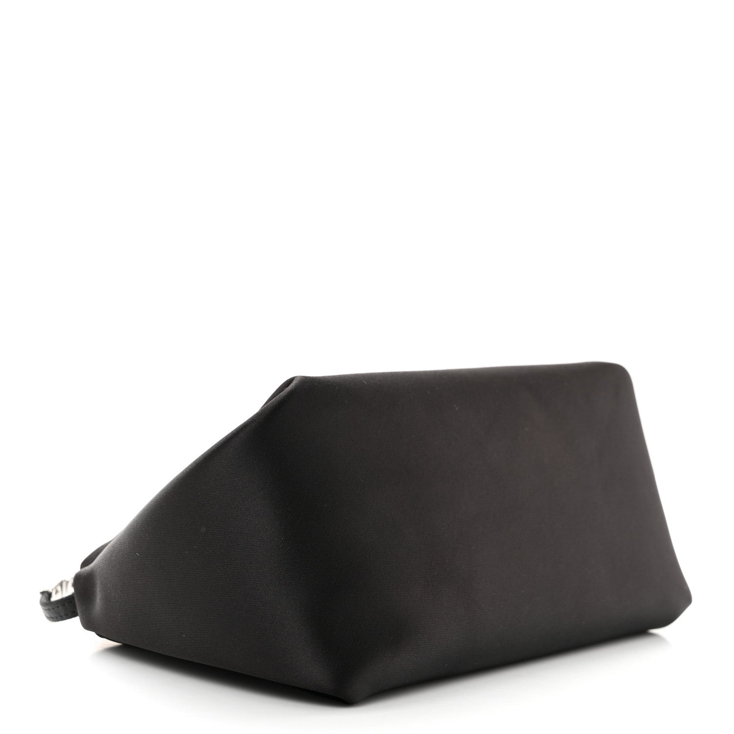 Alexander Wang Satin Crystal Logo Micro Marquess Bag Black 4 of 8