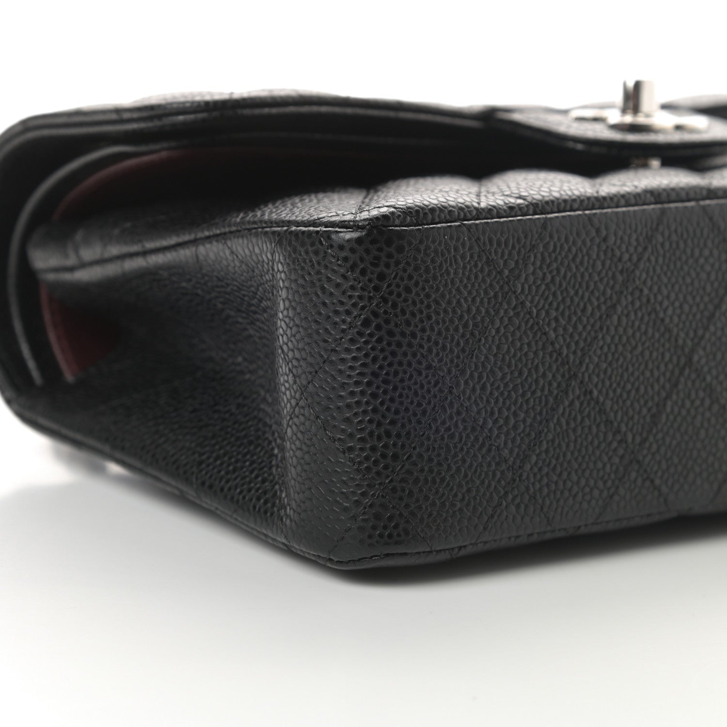 Chanel Caviar Quilted Small Double Flap Black 9 of 12
