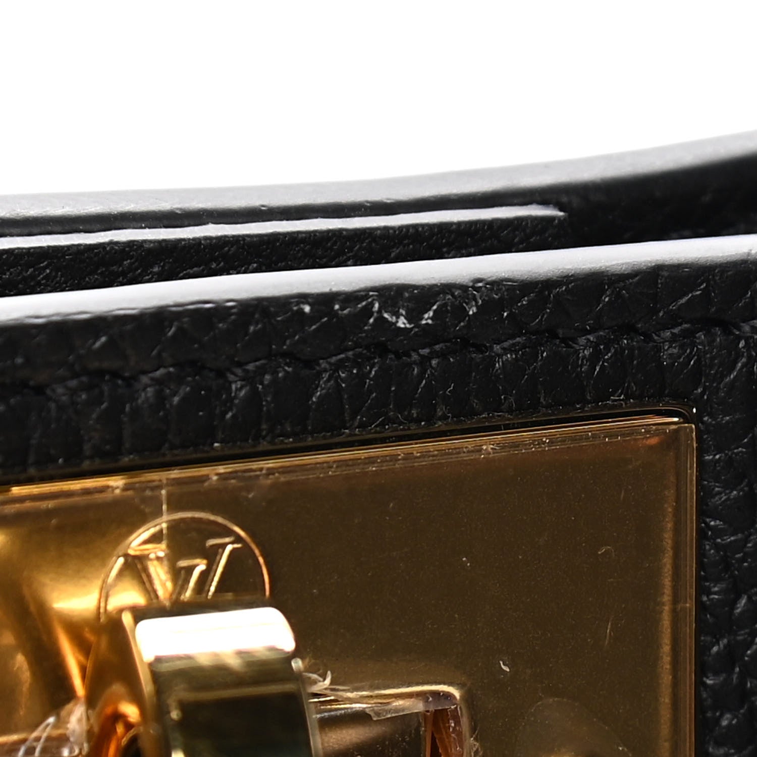 Louis Vuitton Calfskin Monogram On My Side PM Black 12 of 12