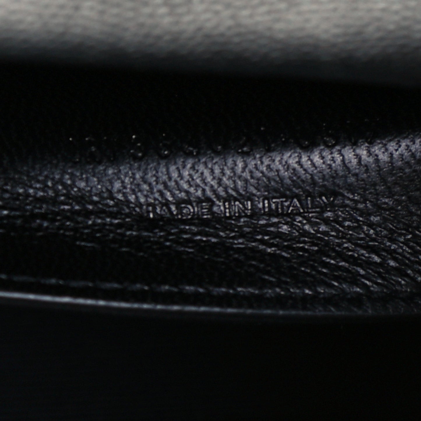 Grain De Poudre Medium Classic Monogram Kate Satchel Black