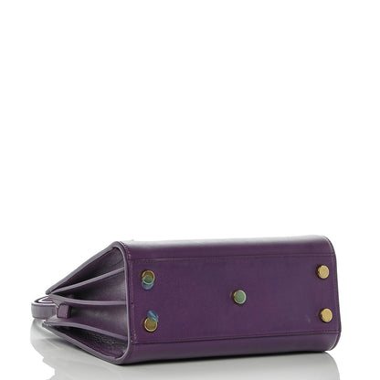 Saint Laurent Calfskin Nano Sac De Jour Purple 4 of 6
