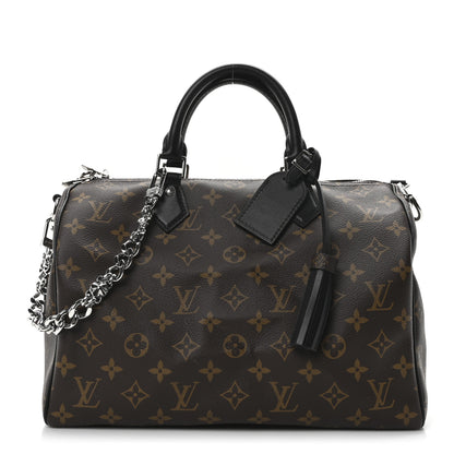 Louis Vuitton Monogram Speedy Soft 30 Dark 1 of 10