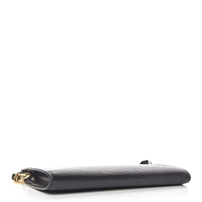 Louis Vuitton Epi Pochette Accessories 24 Black 4 of 9