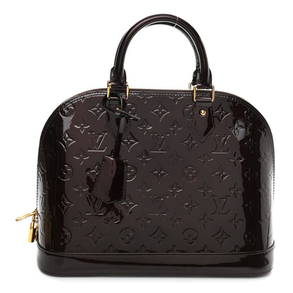 Louis Vuitton Vernis Alma PM Amarante 1 of 9