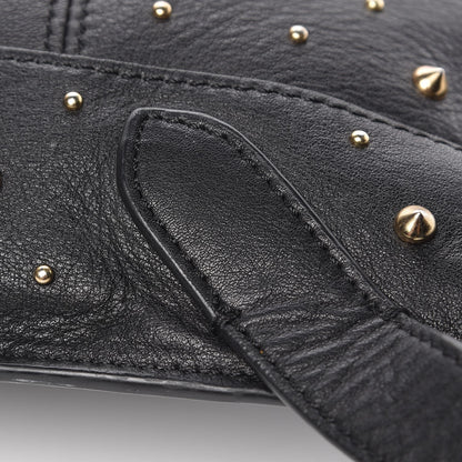 Alexander McQueen Calfskin Studded Padlock Backpack Black 12 of 14