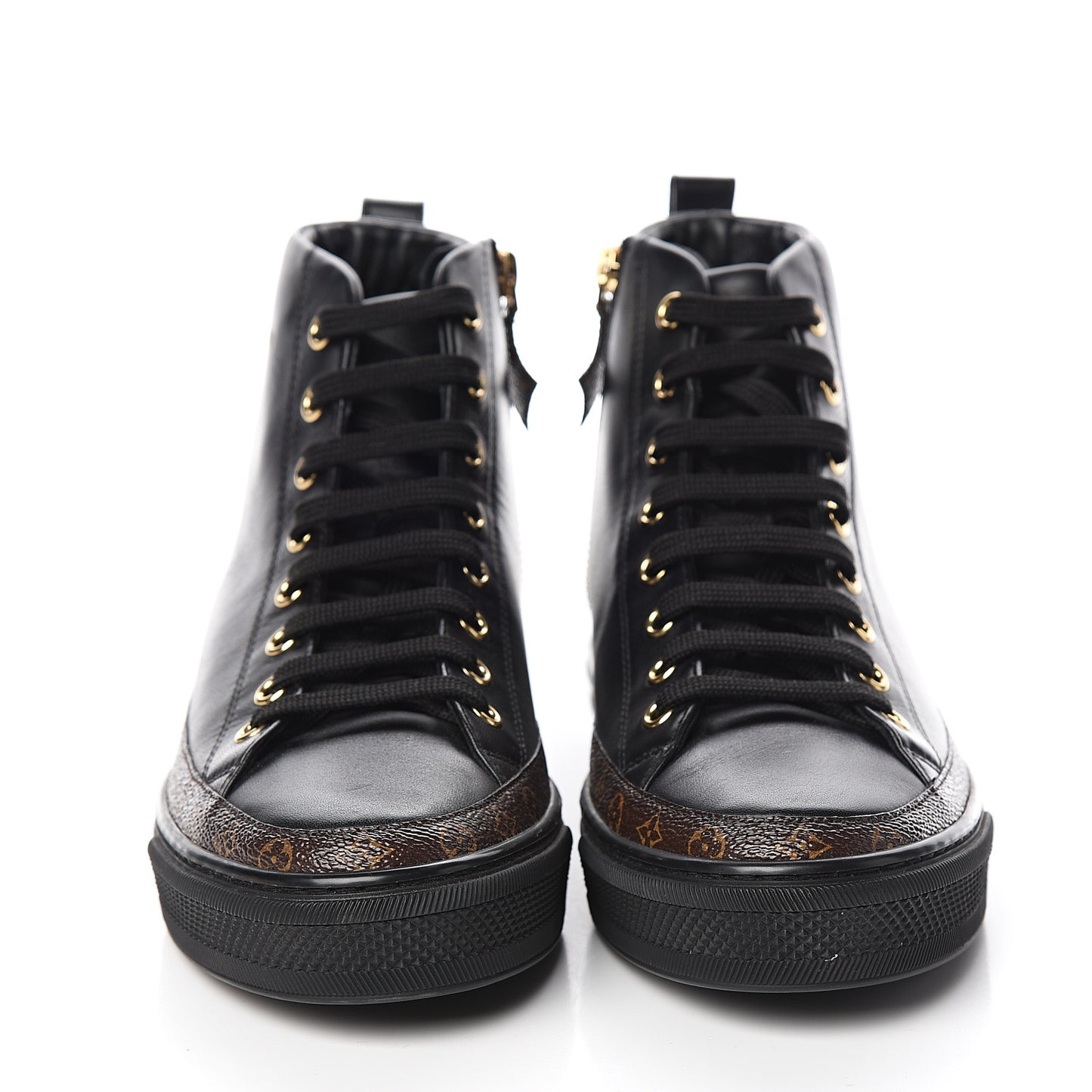 Monogram Stellar Sneaker Boots 36 Black