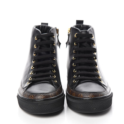 Louis Vuitton Monogram Stellar Sneaker Boots 36 Black 2 of 8