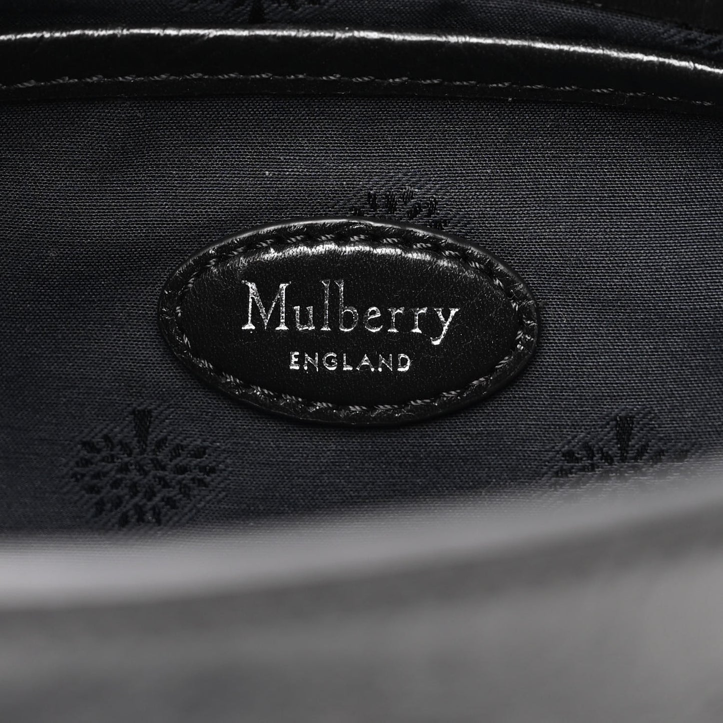 Soft Shine Calfskin Small Bayswater Black