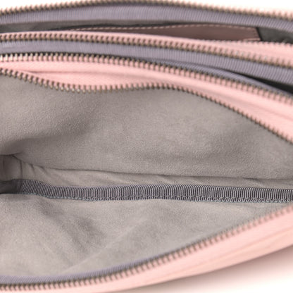 Gucci Calfskin Matelasse Mini GG Marmont Chain Crossbody Bag Perfect Pink 5 of 13