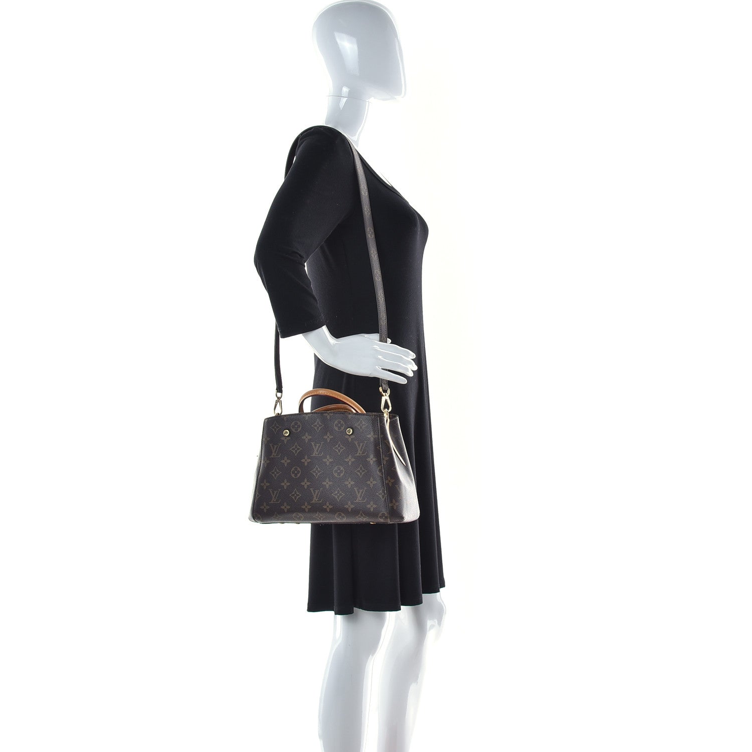 Louis Vuitton Monogram Montaigne BB 2 of 9