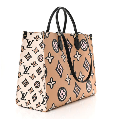 Louis Vuitton Monogram Giant Wild At Heart Onthego GM Arizona 3 of 14