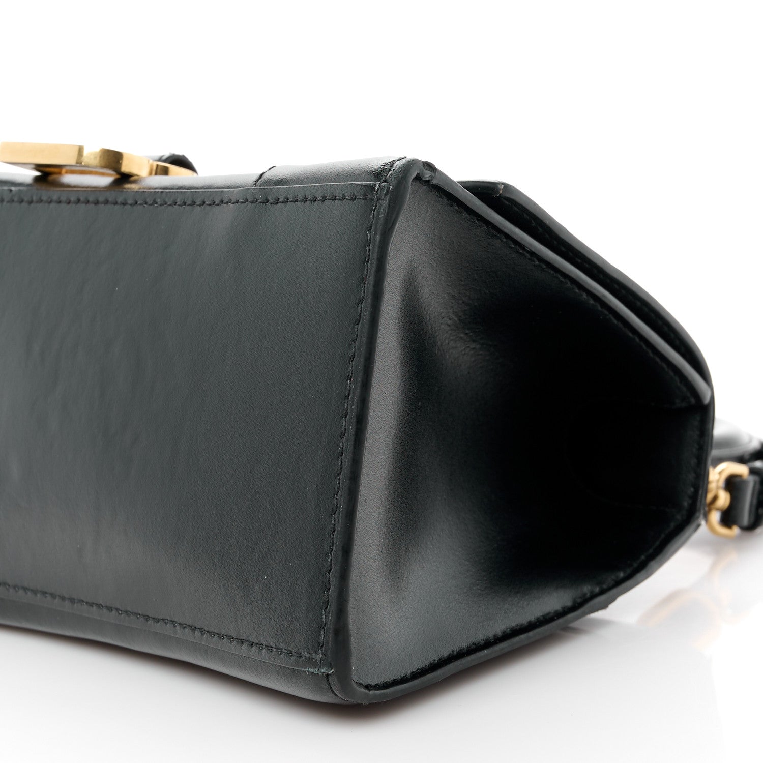 Balenciaga Shiny Box Calfskin Small Hourglass Top Handle Bag Black 12 of 14
