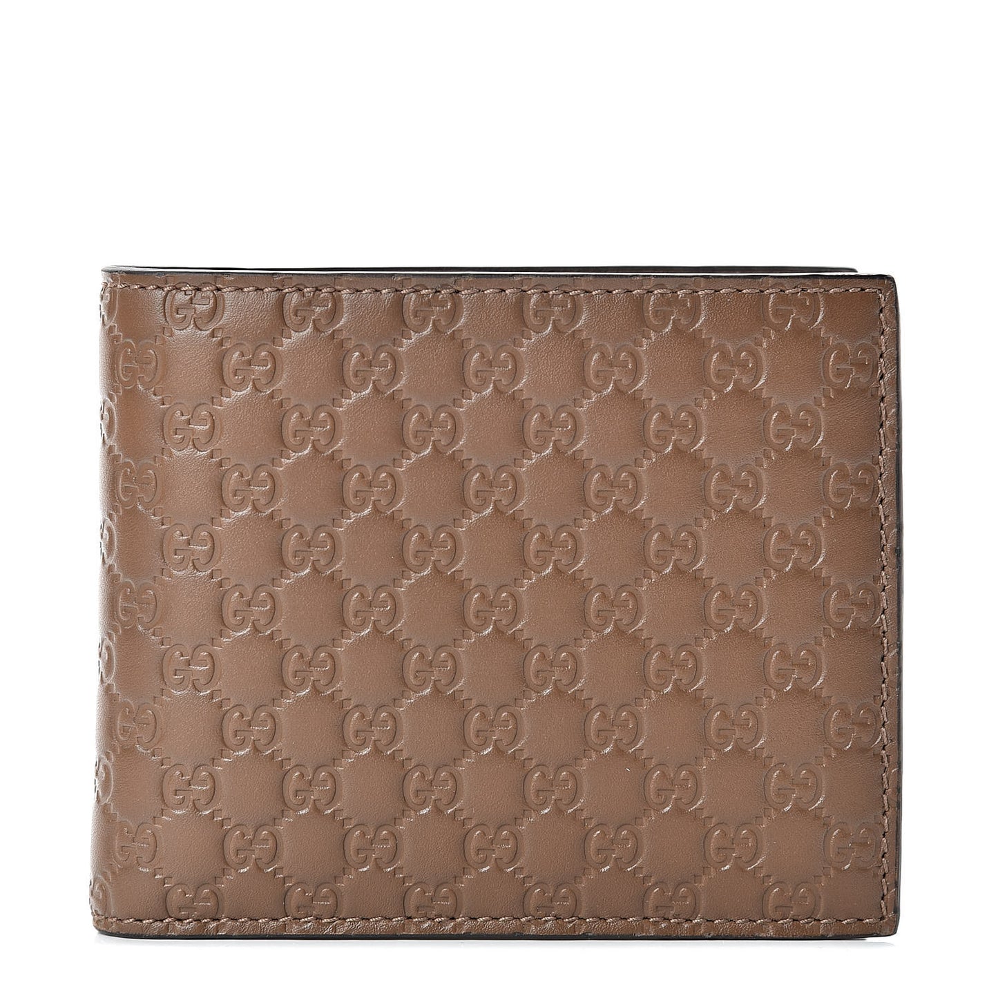 Microguccissima Bi-Fold Wallet Acero