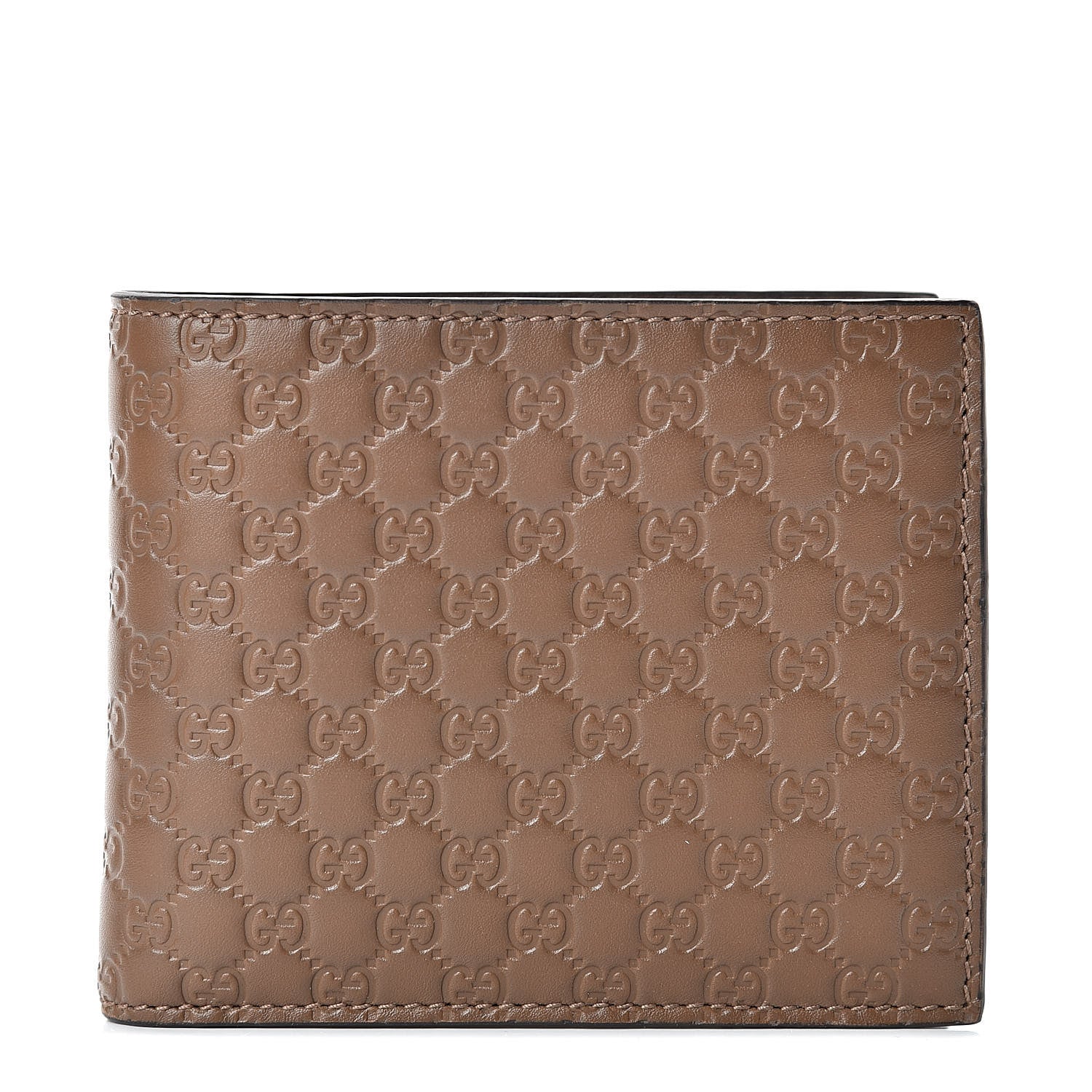 Gucci Microguccissima Bi-Fold Wallet Acero 1 of 8