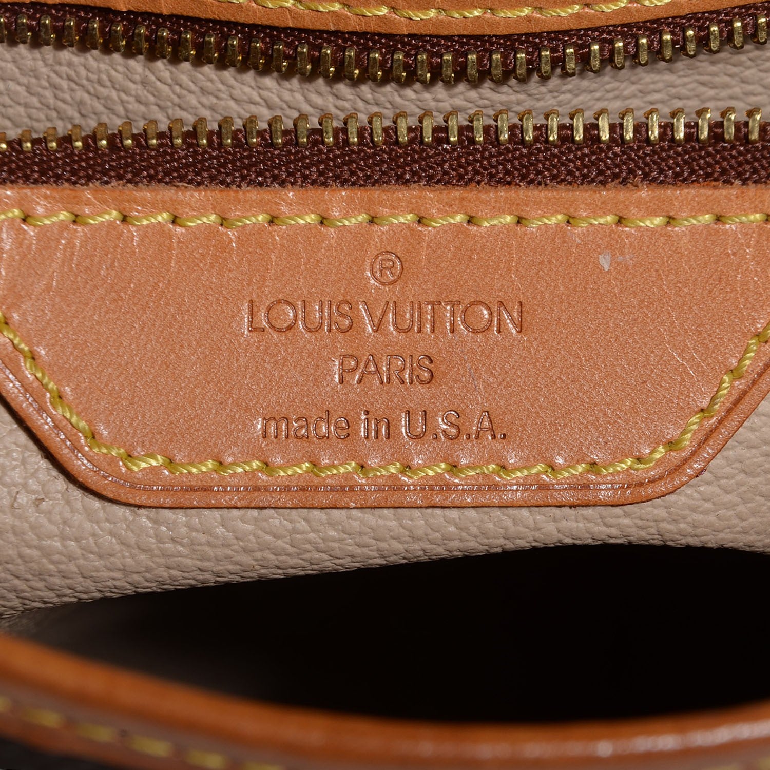 Louis Vuitton Monogram Petit Bucket 23 7 of 9