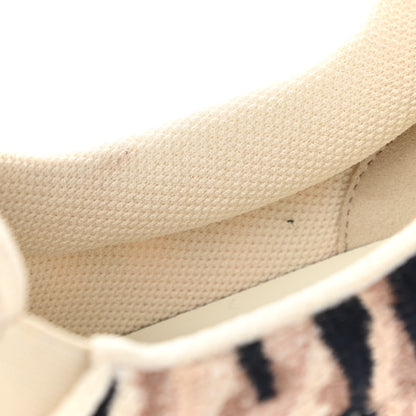 Christian Dior Canvas Tie and Dior Embroidered Womens Solar Slip On Sneakers 38 Multicolor 9 of 10