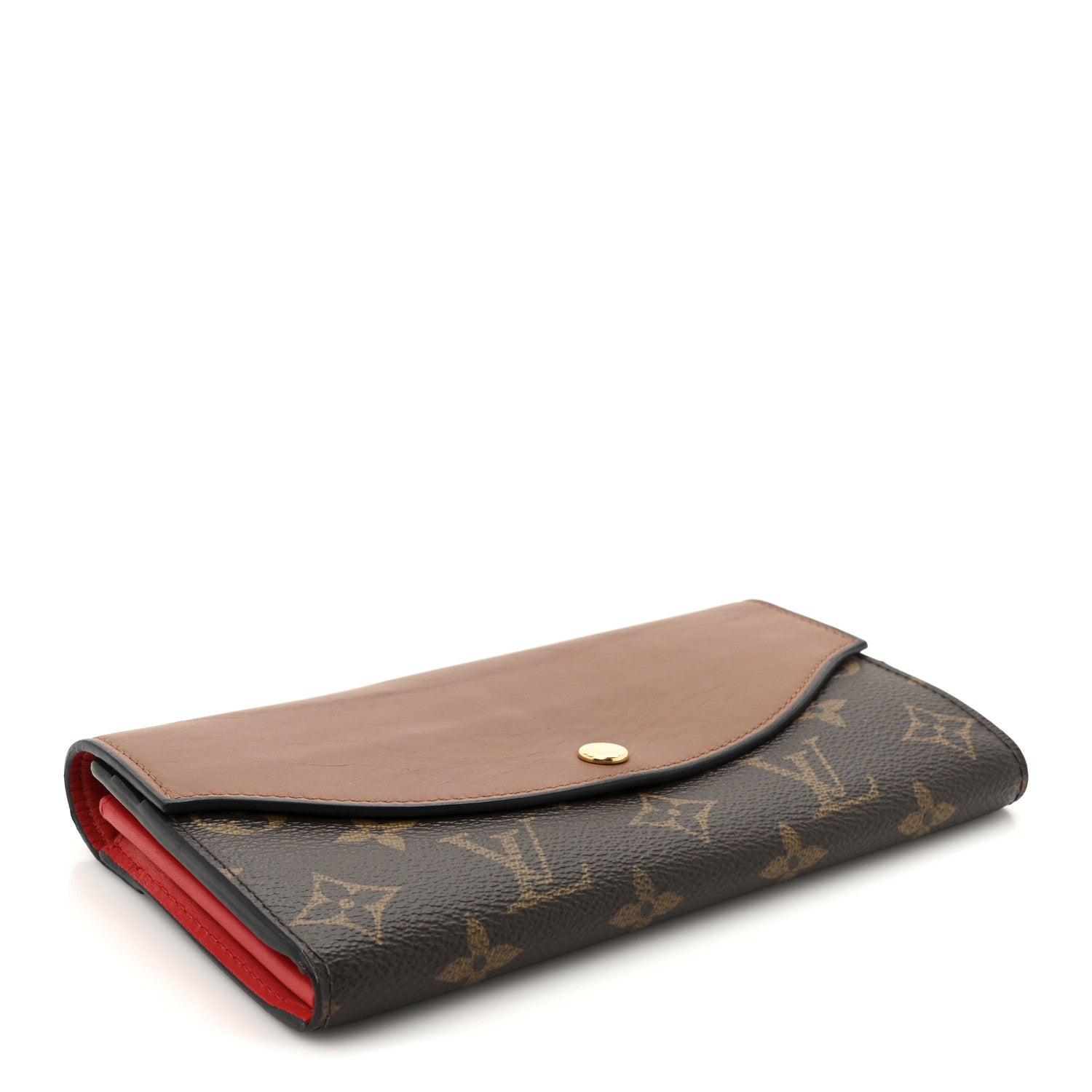 Louis Vuitton Monogram Sarah Tuileries Wallet Marron 4 of 12
