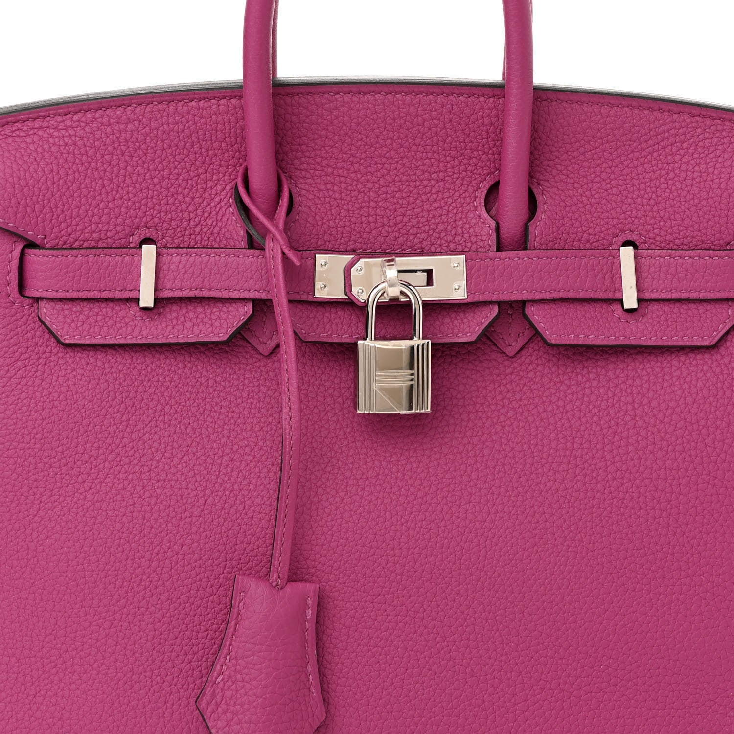 Hermes Togo Birkin 25 Rose Pourpre 8 of 14