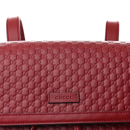 Gucci Microguccissima Drawstring Backpack Red 7 of 11