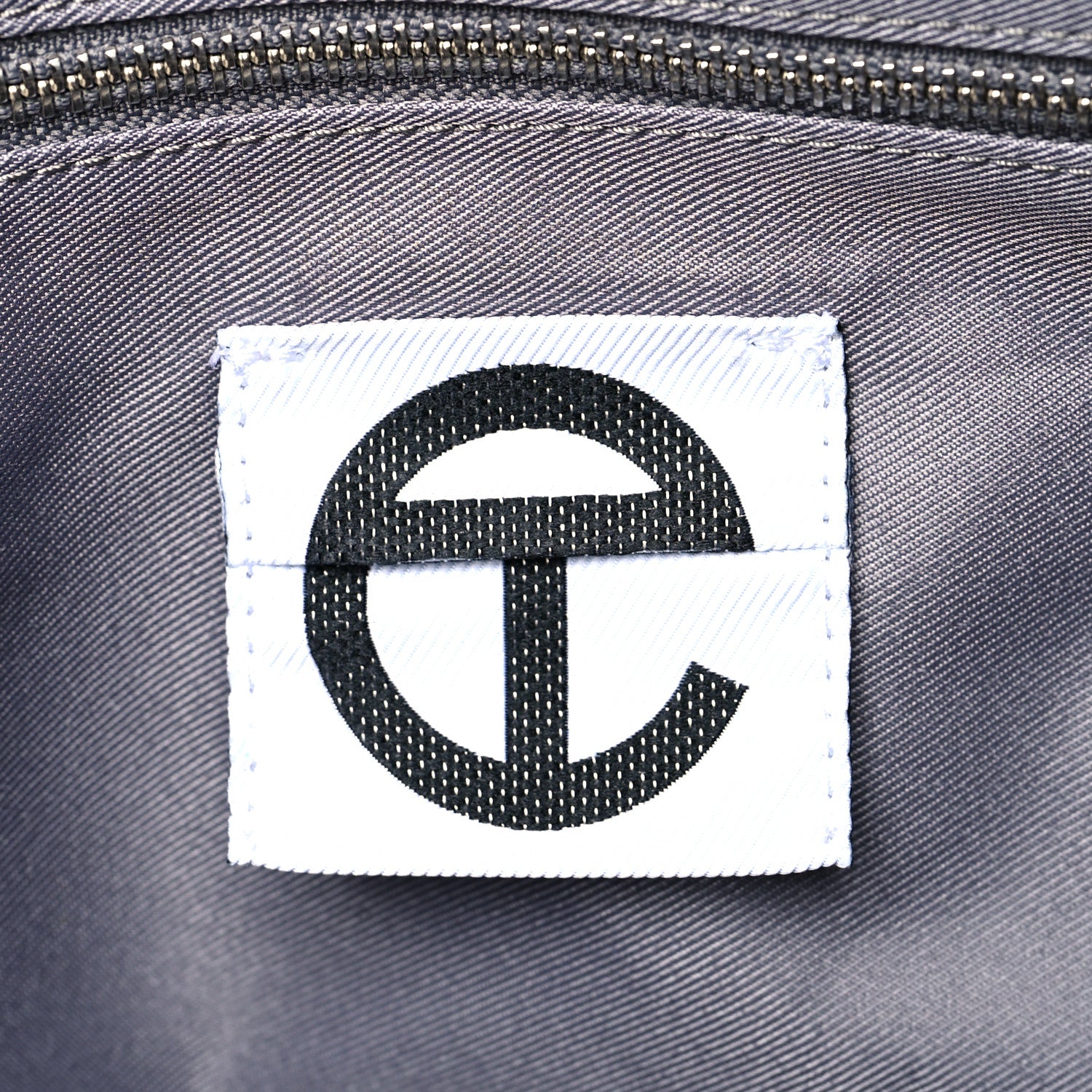 Telfar Vegan Leather Large Shopping Bag Grey 6 of 10