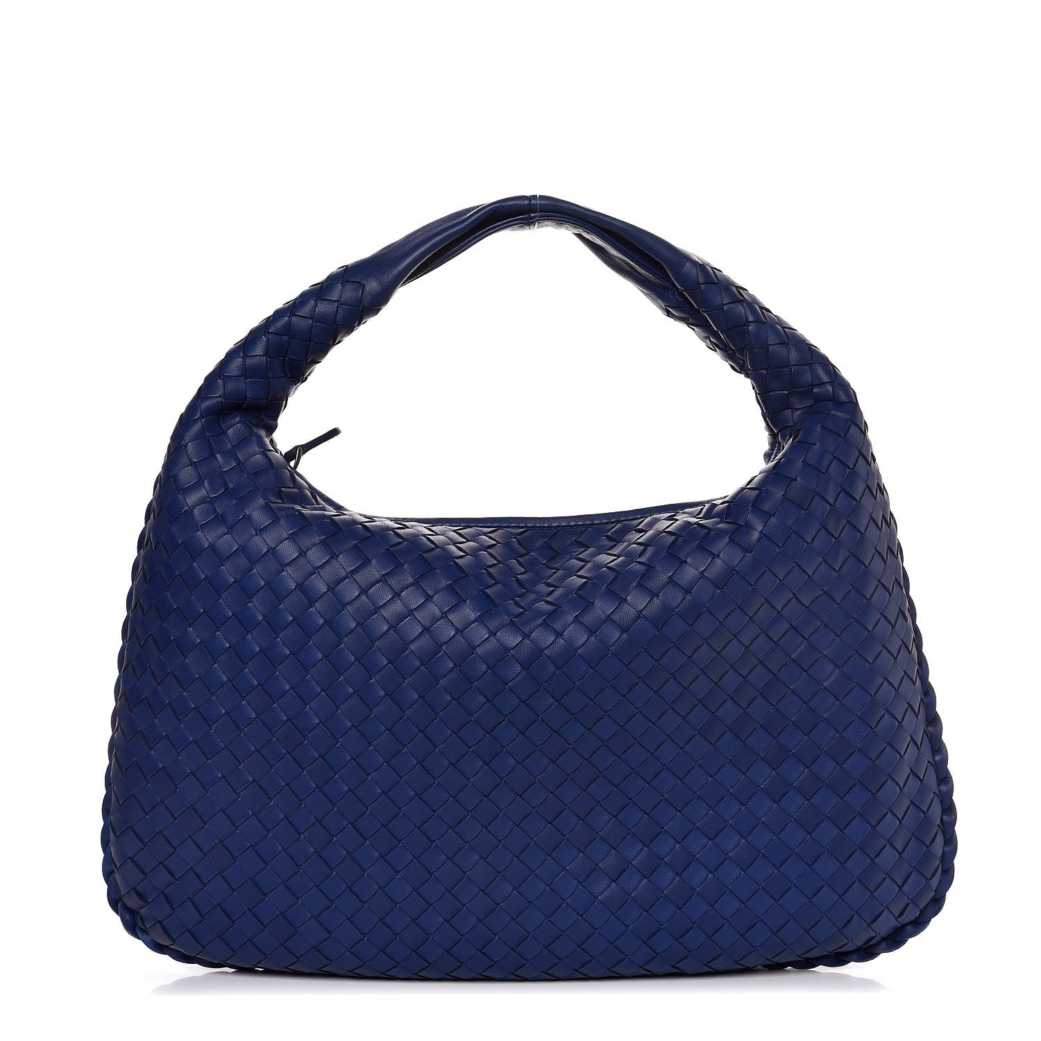 Bottega Veneta Nappa Intrecciato Medium Veneta Hobo Sapphire 3 of 8