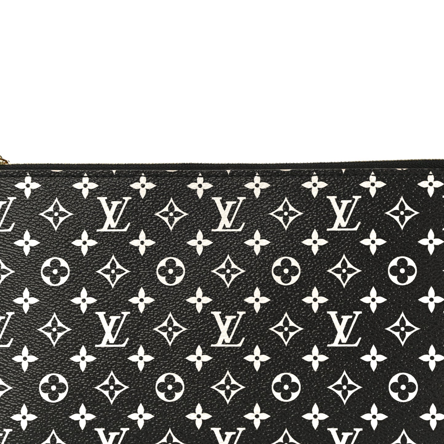 Monogram Giant Jungle Neverfull MM GM Pochette Black