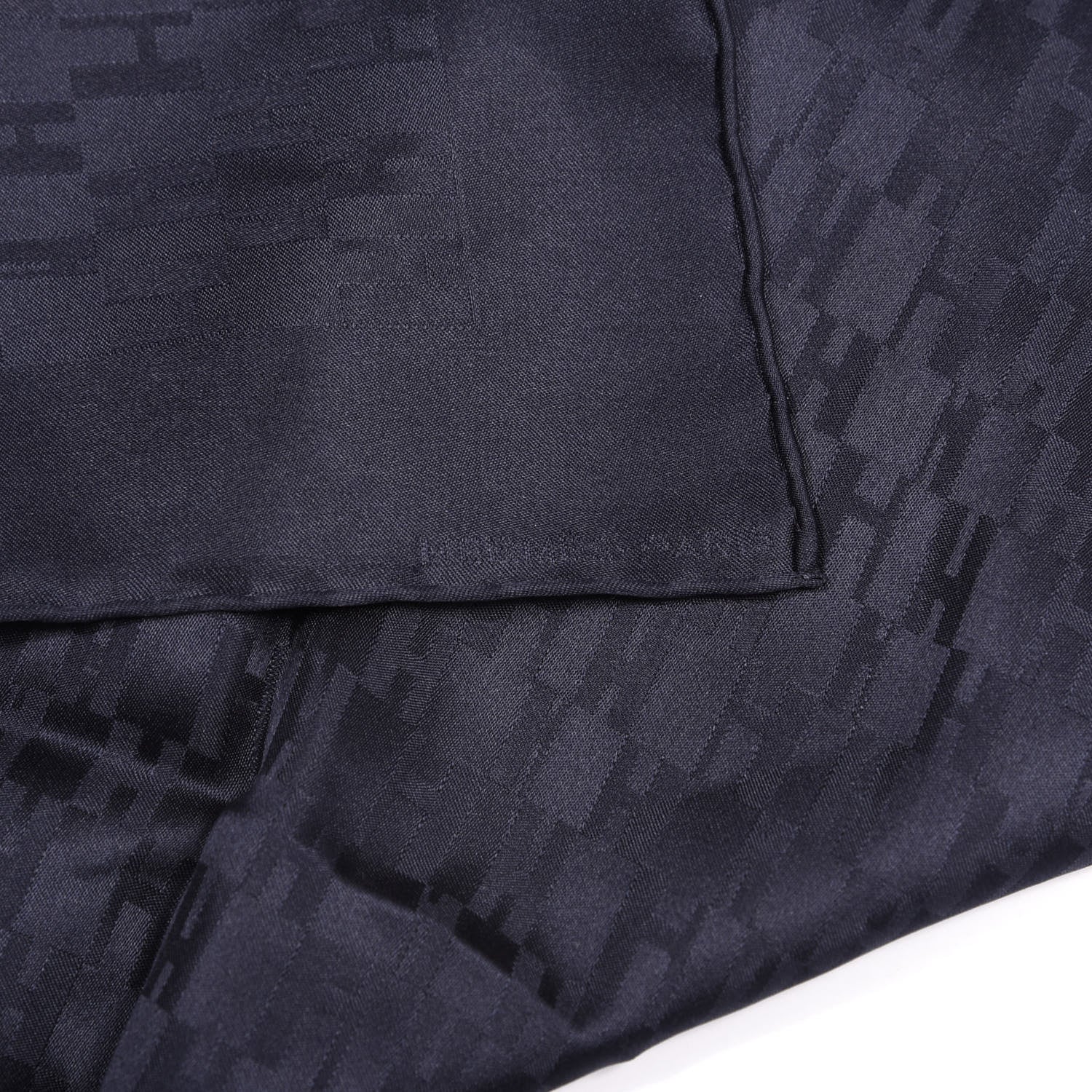 Hermes Silk Faconnee Pocket Square 2 of 3