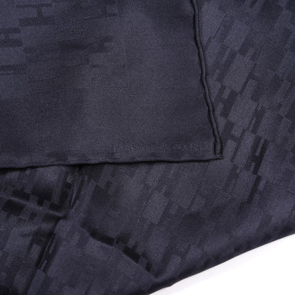 Hermes Silk Faconnee Pocket Square 2 of 3