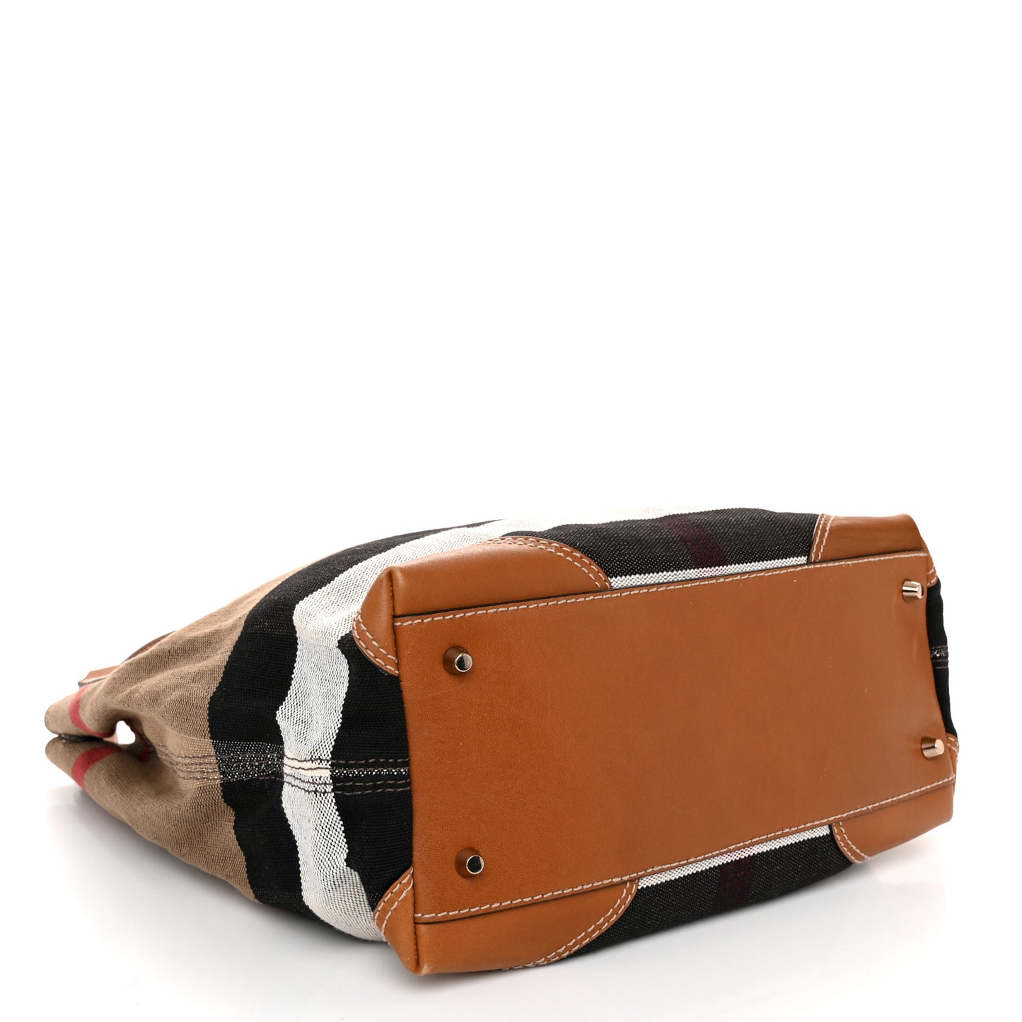 Canvas Mega Check Medium Maidstone Saddle Brown