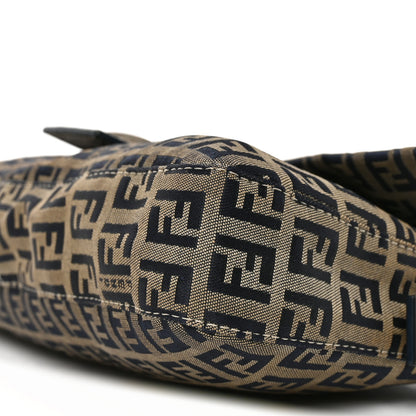 Fendi Zucchino Baguette Navy 10 of 10