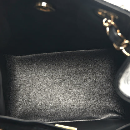 Chanel Caviar Quilted Mini Bucket Bag Black 5 of 12