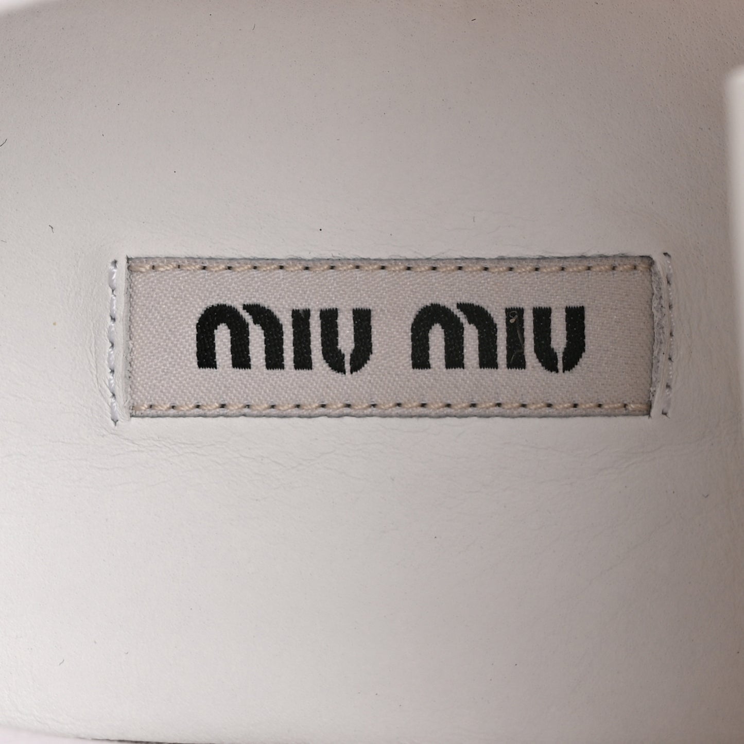 Terry Cloth Low Top Sneakers 37.5 Alabastro