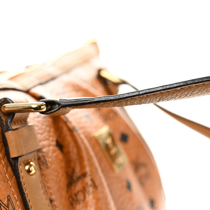 MCM Visetos Medium Essentials Shopper Tote Cognac 11 of 11