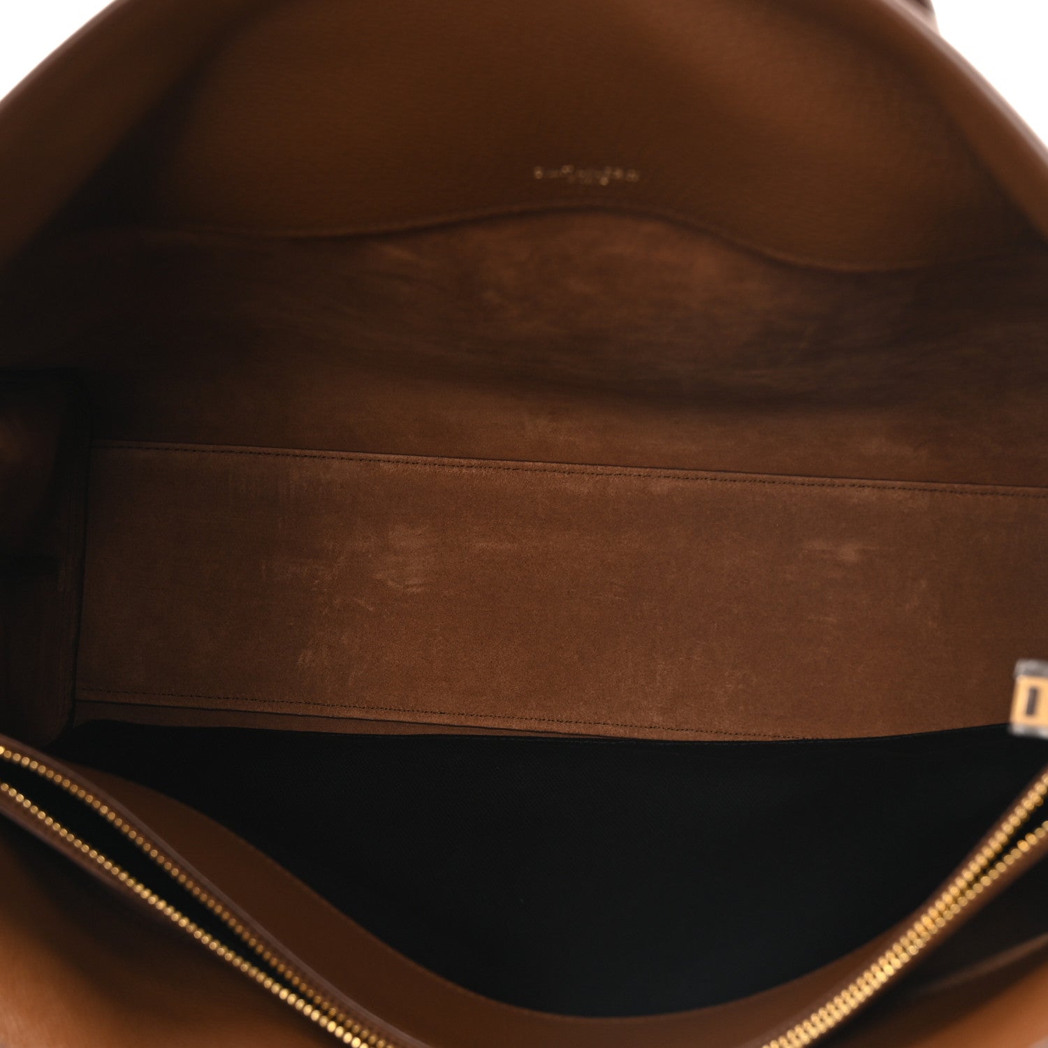 Saint Laurent Grained Calfskin Large Souple Sac De Jour Cinnamon 5 of 11