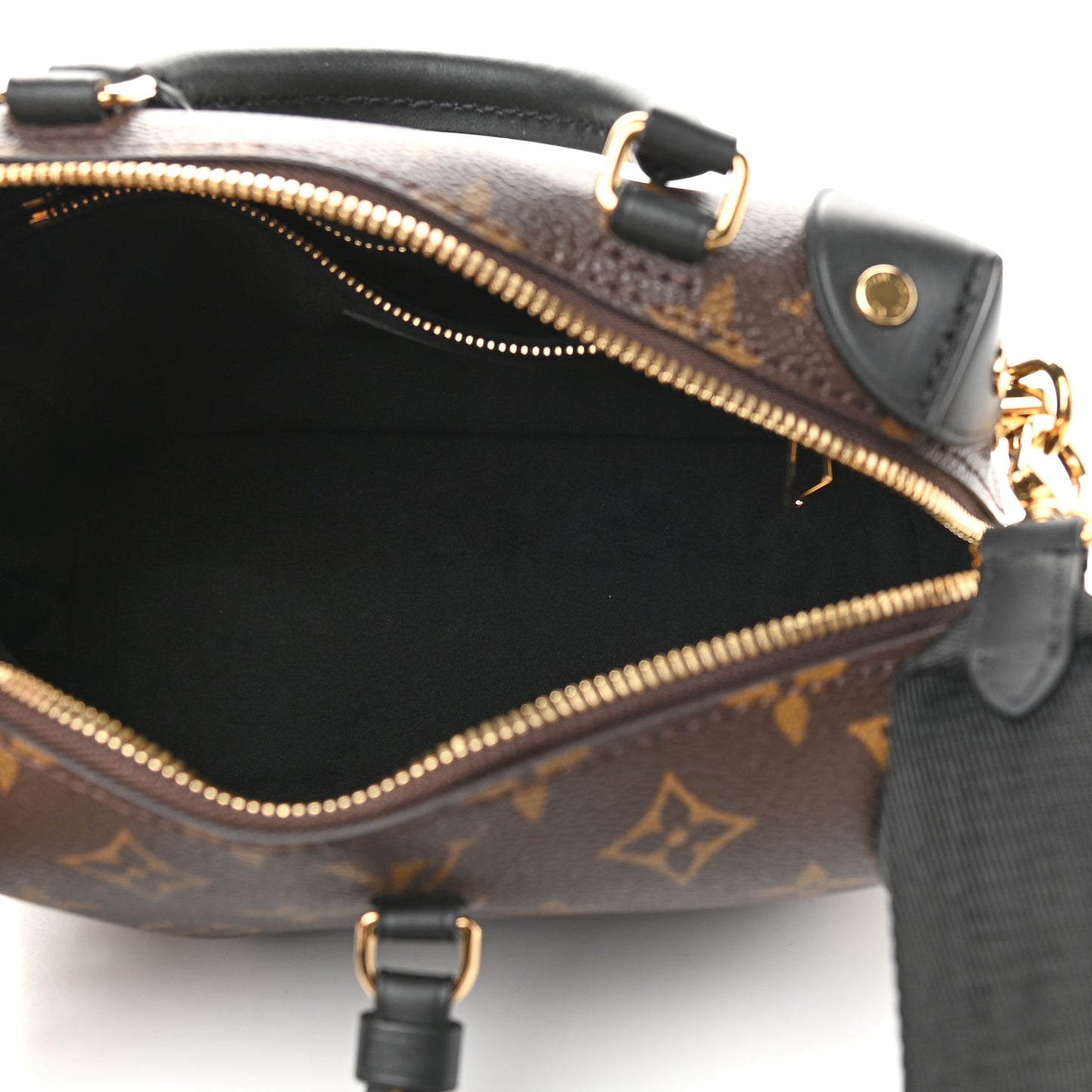 Monogram Petite Malle Souple Black
