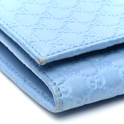 Gucci Soft Microguccissima Continental Wallet Mineral Blue 13 of 14
