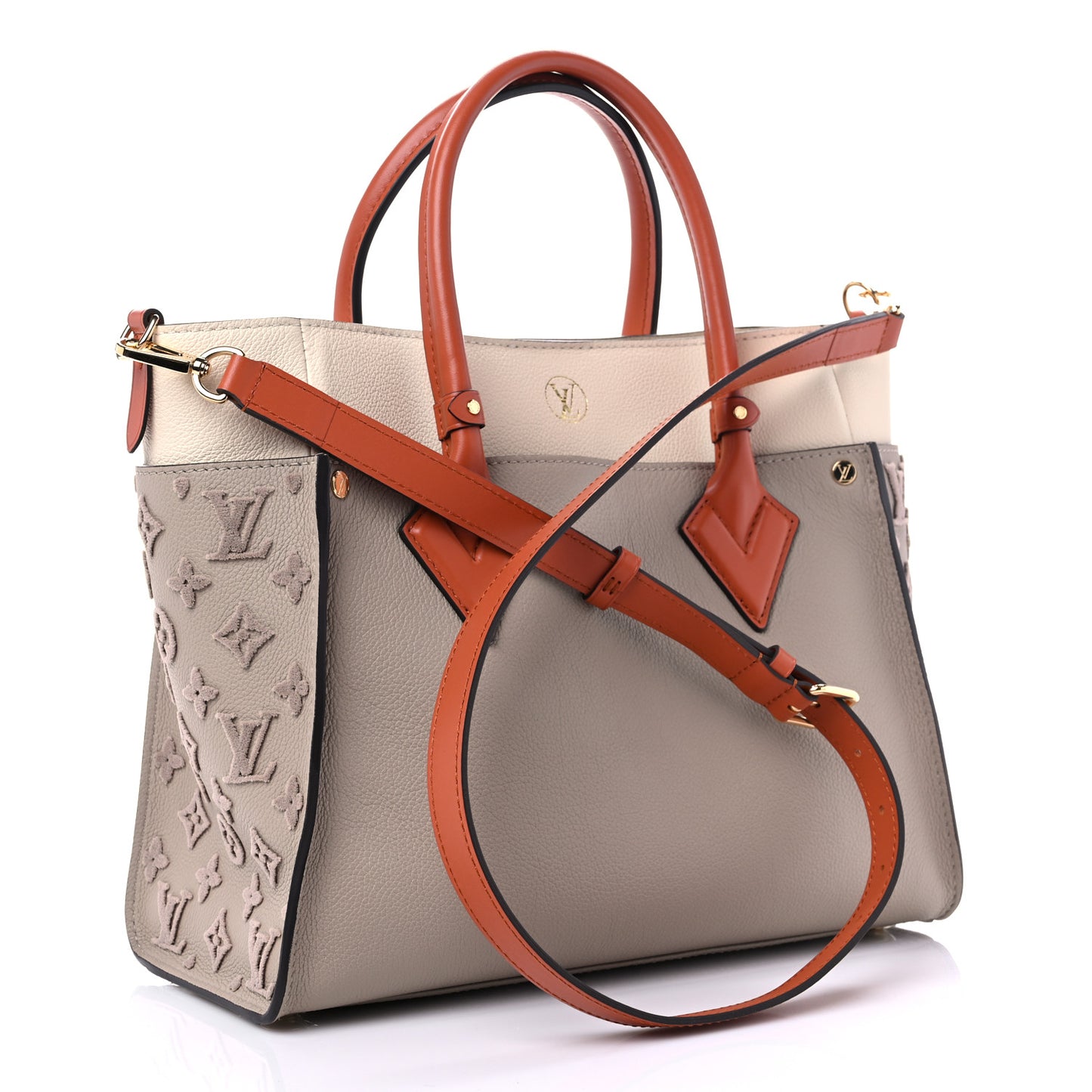 Calfskin Monogram Tufting On My Side Galet