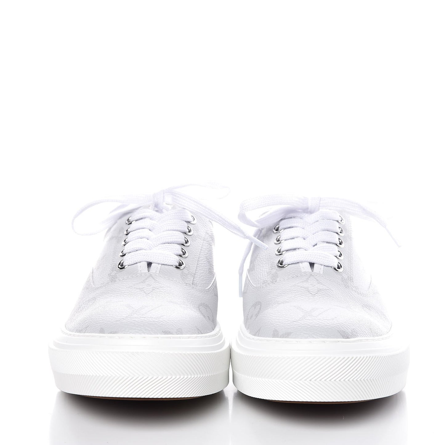 Monogram Trocadero Sneakers 5 White
