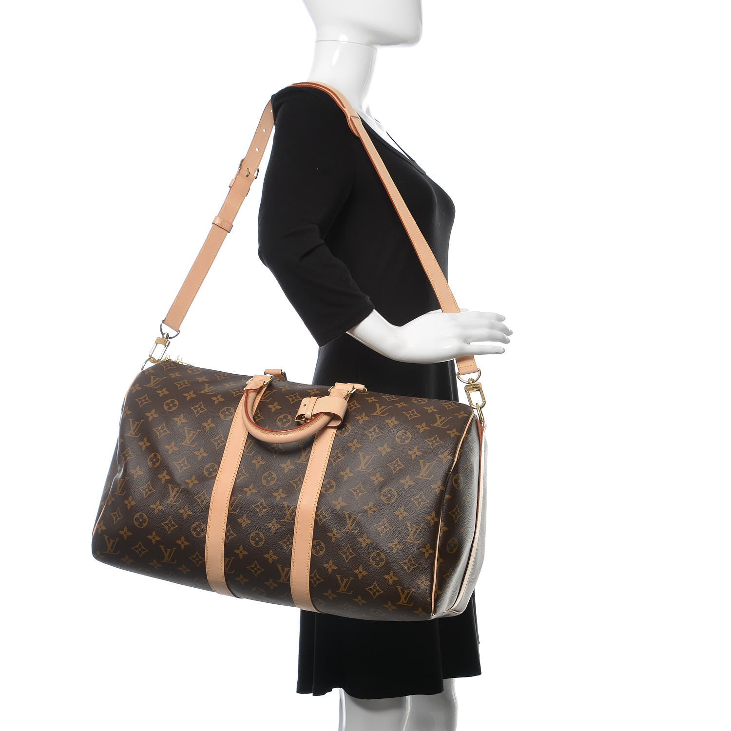 Louis Vuitton Monogram Keepall Bandouliere 45 2 of 11