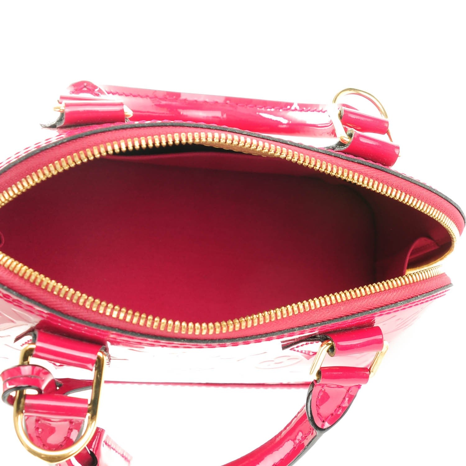 Louis Vuitton Vernis Alma BB Rose Indien 5 of 8