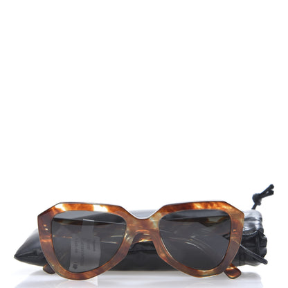 Celine Acetate Cat Eye Sunglasses CL 40046U Havana 7 of 7