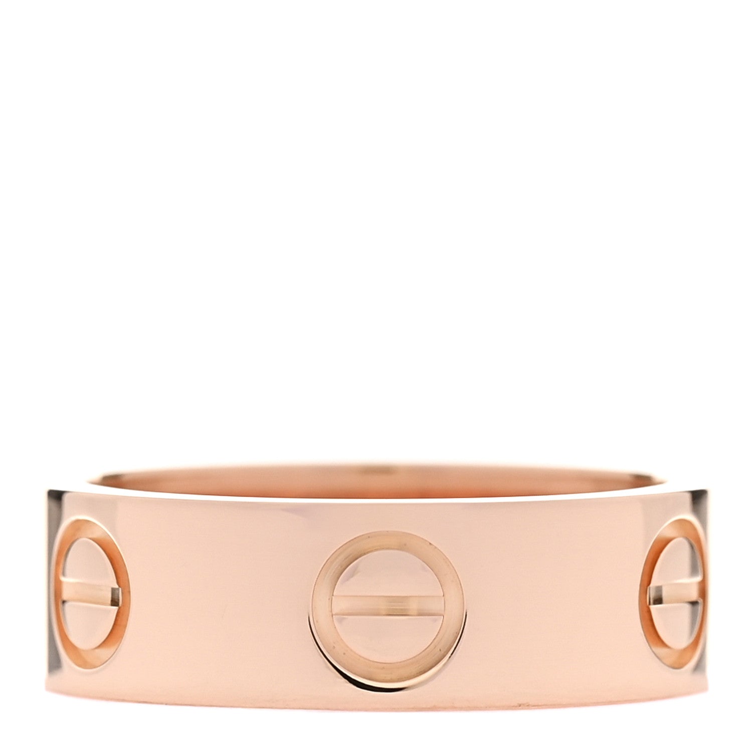 Cartier 18K Pink Gold 5.5mm LOVE Ring 49 5 1 of 4