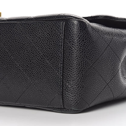 Chanel Caviar Quilted Maxi Double Flap Black 9 of 19