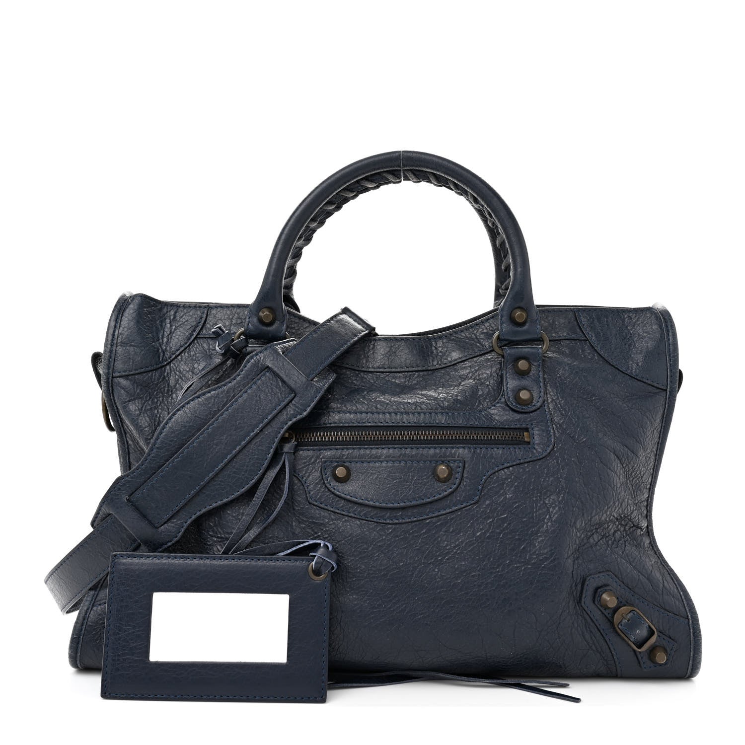 Balenciaga Agneau Classic Hardware City Bleu Obscur 1 of 13