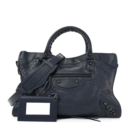 Balenciaga Agneau Classic Hardware City Bleu Obscur 1 of 13