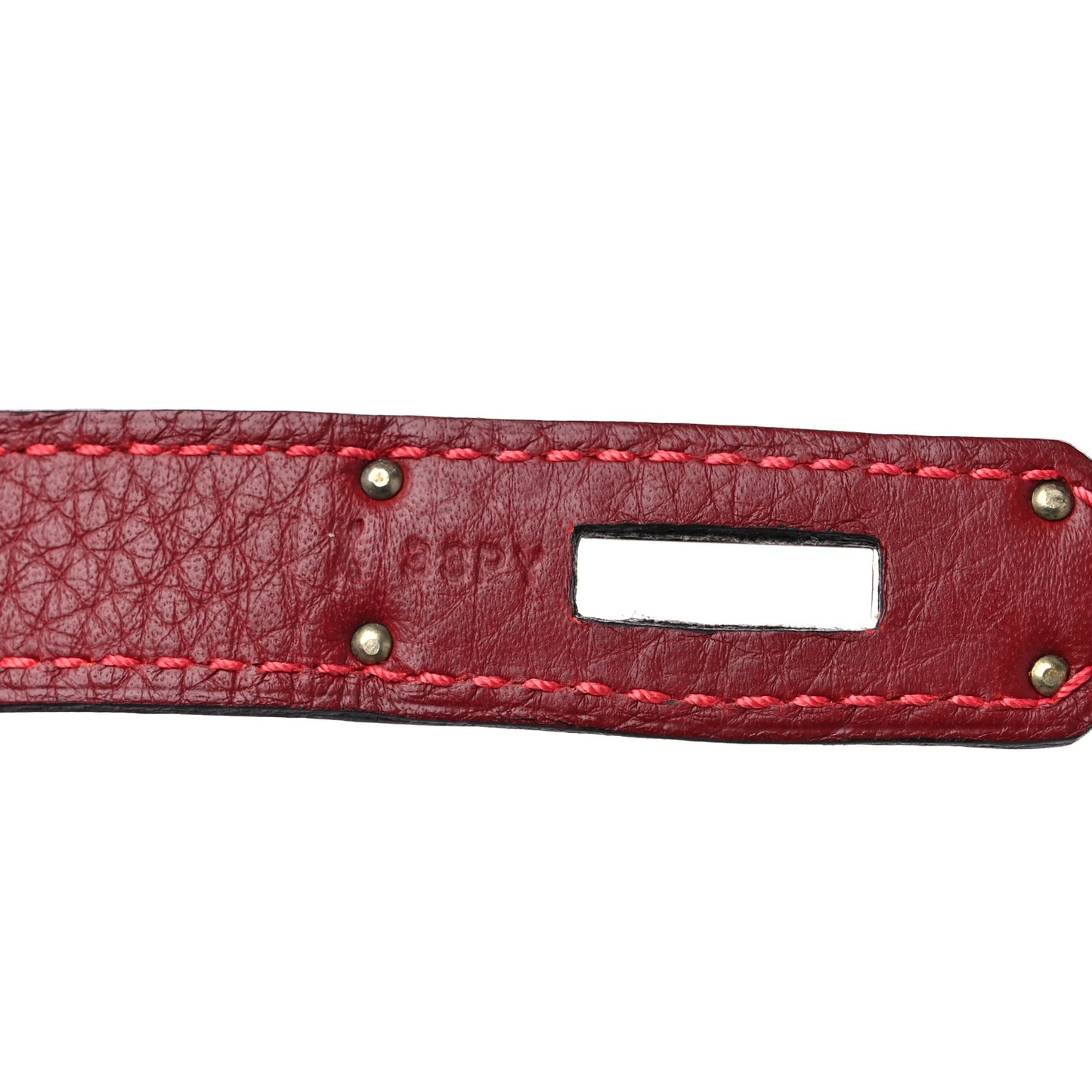 Taurillon Clemence Bi-Color Jypsiere 28 Rouge H Rouge Casaque