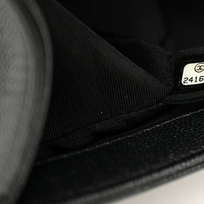 Chanel Caviar Quilted Medium Boy Flap So Black 7 of 10