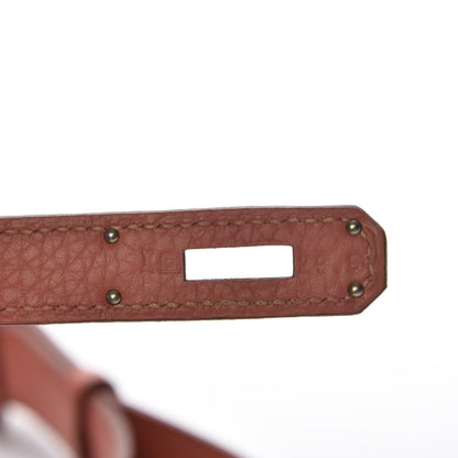 Hermes Taurillon Clemence Jypsiere 28 Rose Thè 6 of 11